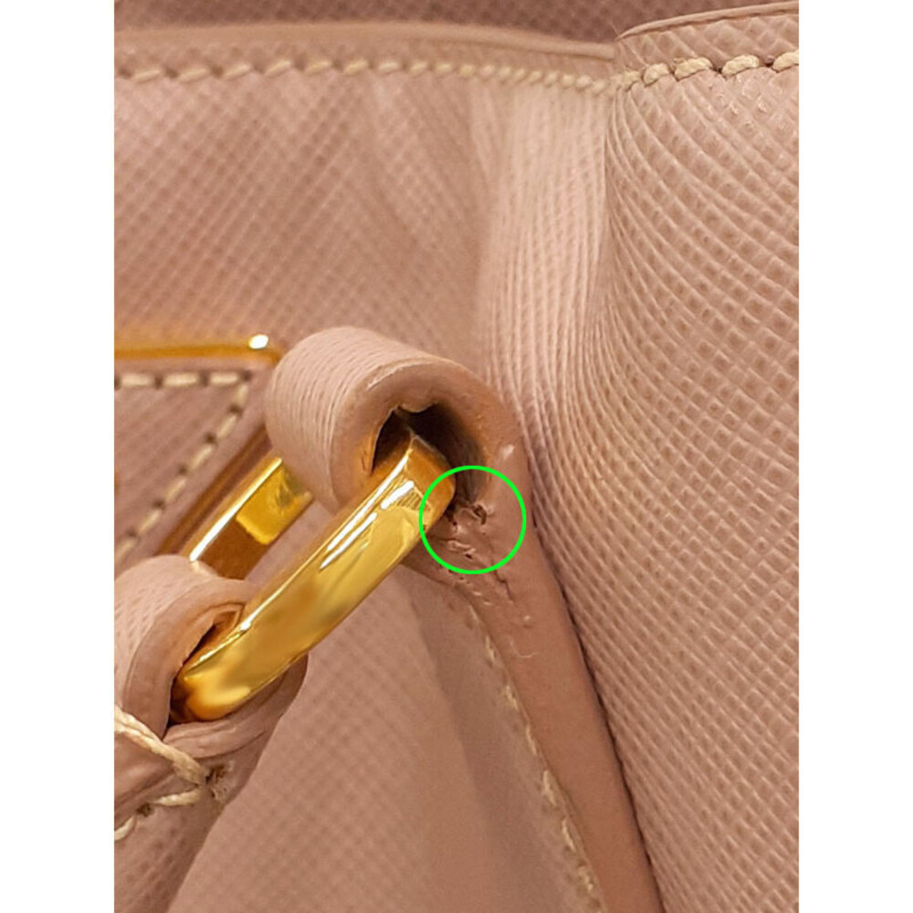 Prada Bag Leather Saffiano Pink Galleria Tote - Picture 6 of 9